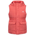 Soft Orange - Front - Trespass Girls Casster Gilet