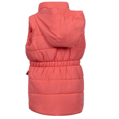 Soft Orange - Back - Trespass Girls Casster Gilet