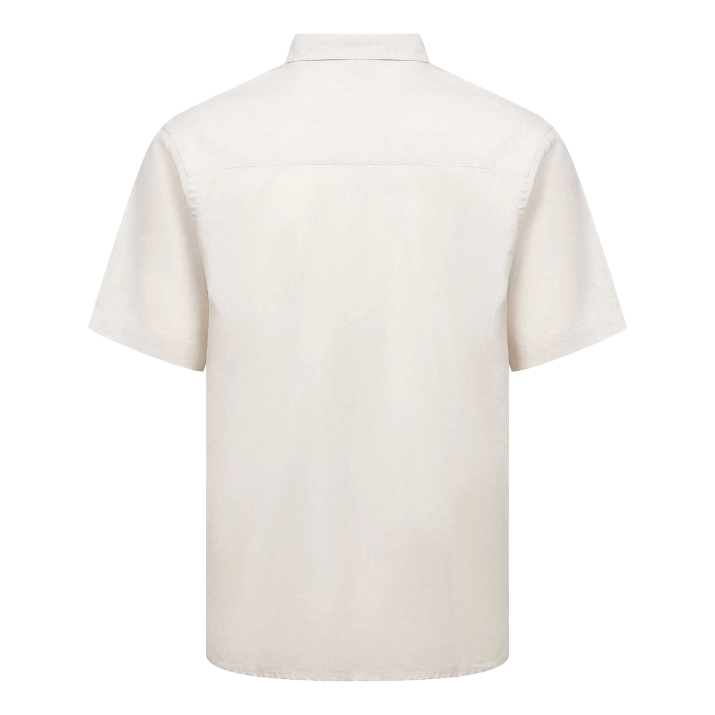 Soft Stone - Back - Trespass Mens Suntan Short-Sleeved Shirt