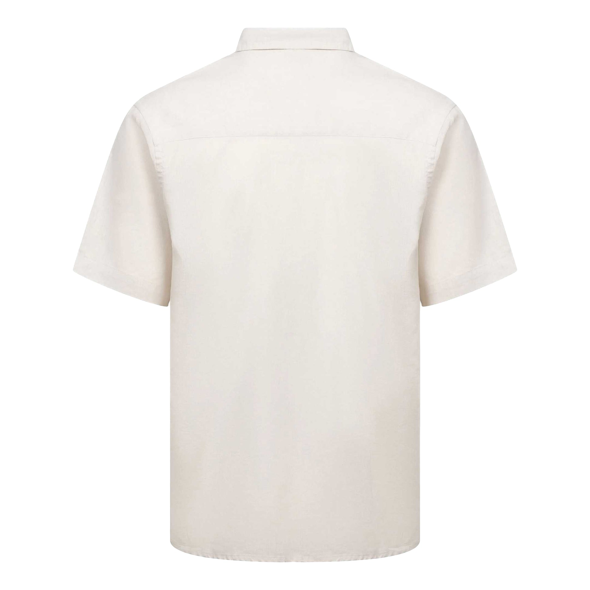 Soft Stone - Back - Trespass Mens Suntan Short-Sleeved Shirt