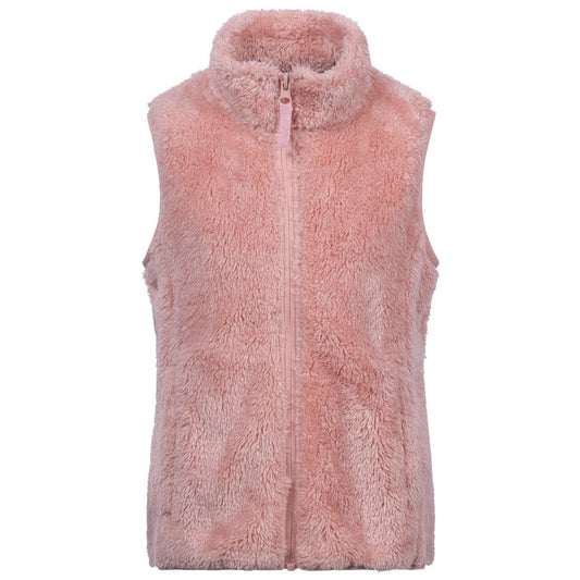 Mid Rose - Front - Trespass Childrens-Kids Porru Fleece Gilet