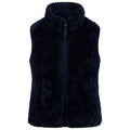Navy - Front - Trespass Childrens-Kids Porru Fleece Gilet