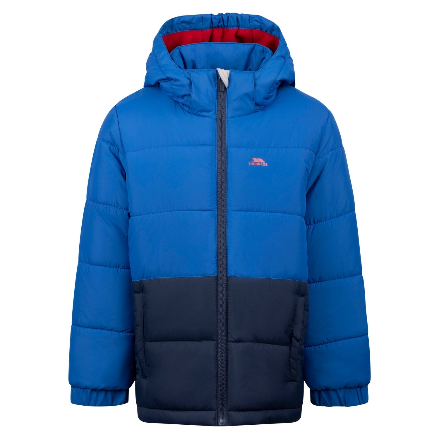 Blue - Front - Trespass Boys Olense Jacket