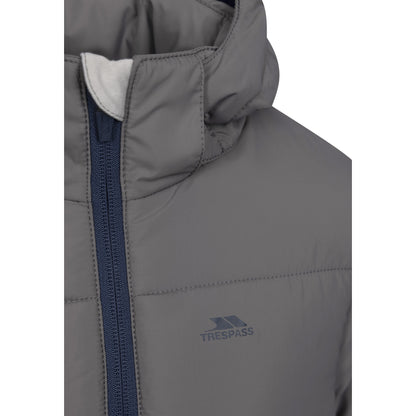 Storm Grey - Side - Trespass Boys Olense Jacket
