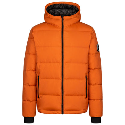Burnt Orange - Front - Trespass Mens Sergei DLX Down Jacket