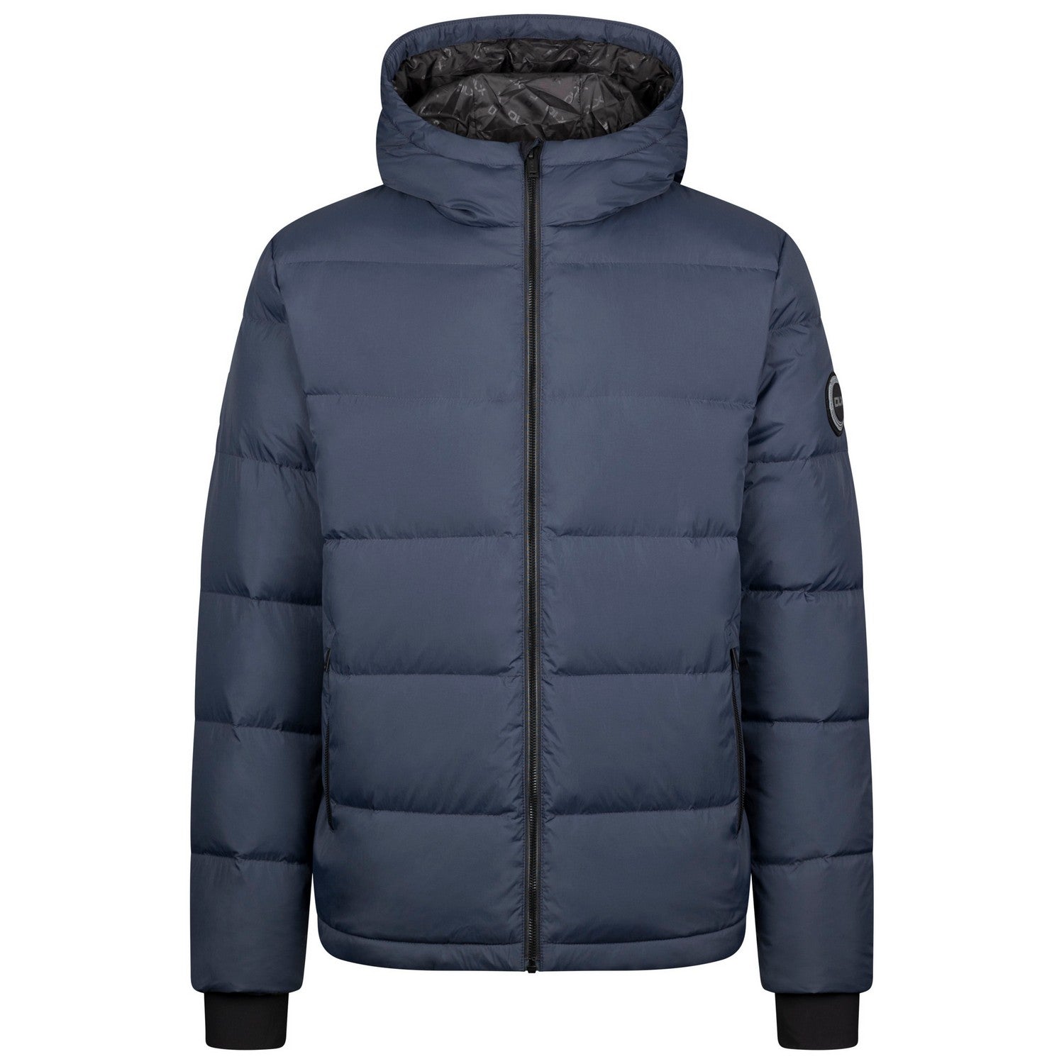 Dark Flint - Front - Trespass Mens Sergei DLX Down Jacket