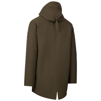 Dark Vine - Back - Trespass Mens Donahue DLX Padded Jacket