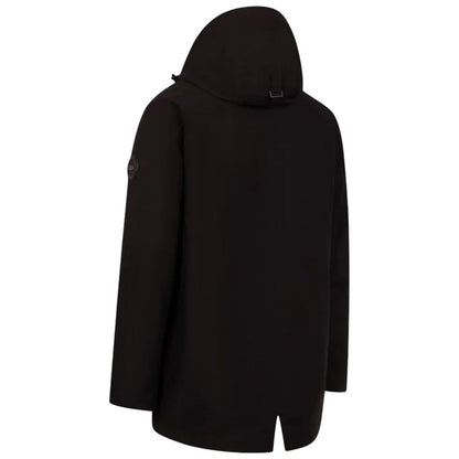Black - Back - Trespass Mens Donahue DLX Padded Jacket