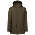Dark Vine - Front - Trespass Mens Donahue DLX Padded Jacket