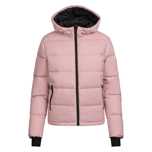 Carnation - Front - Trespass Womens-Ladies Mariana DLX Down Jacket