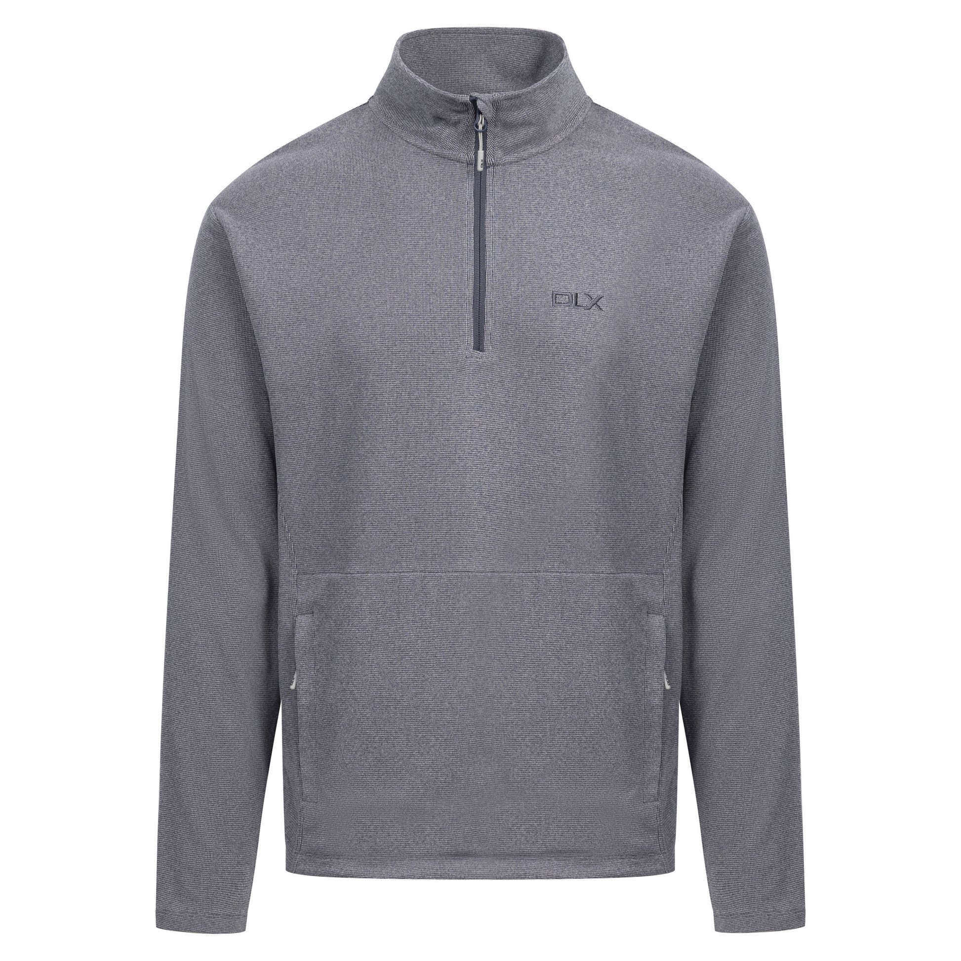 Grey Marl - Front - Trespass Mens Cochrane AT300 Fleece Jacket
