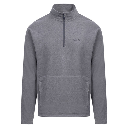 Grey Marl - Front - Trespass Mens Cochrane AT300 Fleece Jacket