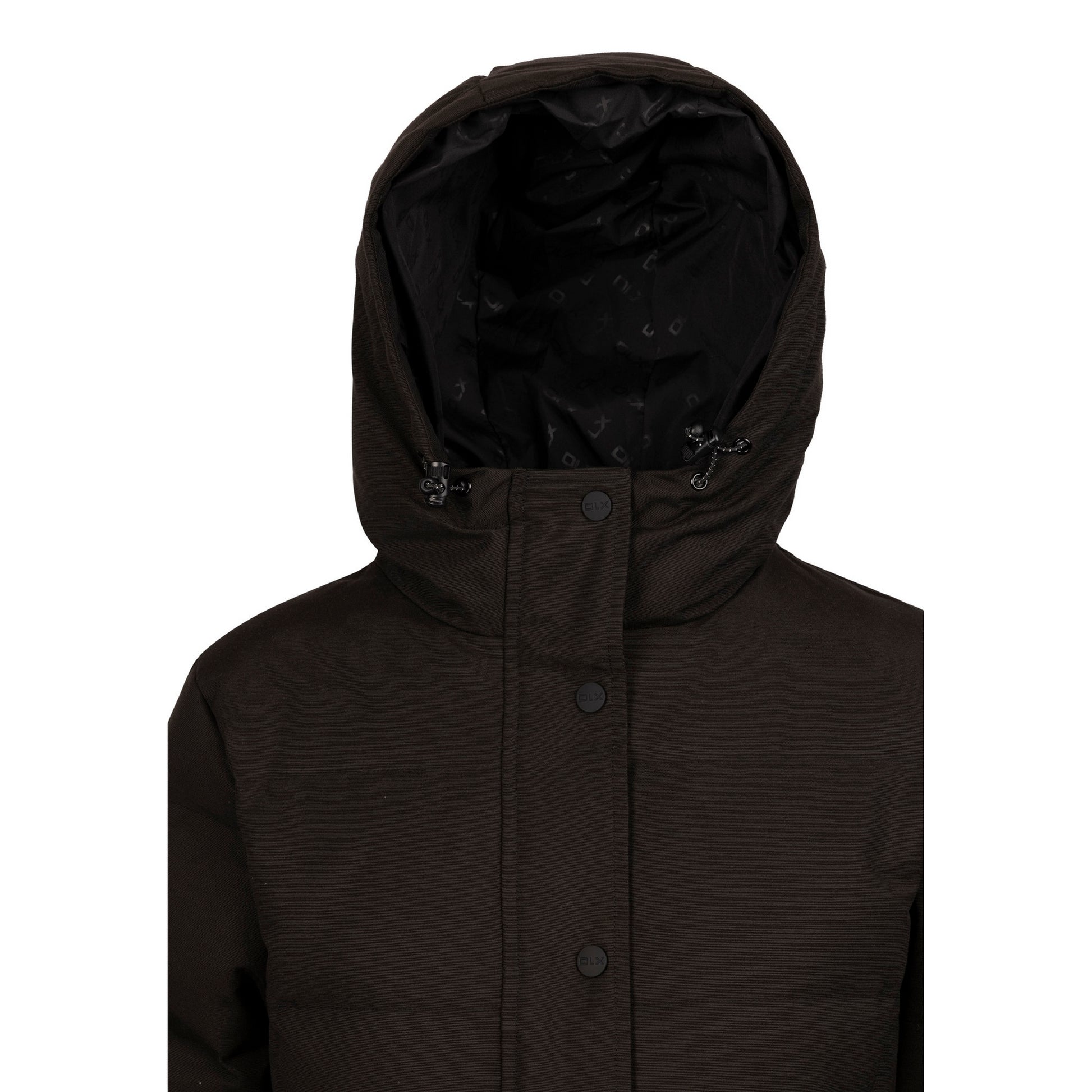 Black - Lifestyle - Trespass Womens-Ladies Lainey DLX Down Jacket