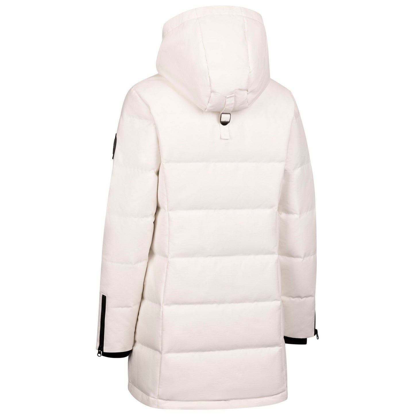 White - Back - Trespass Womens-Ladies Lainey DLX Down Jacket