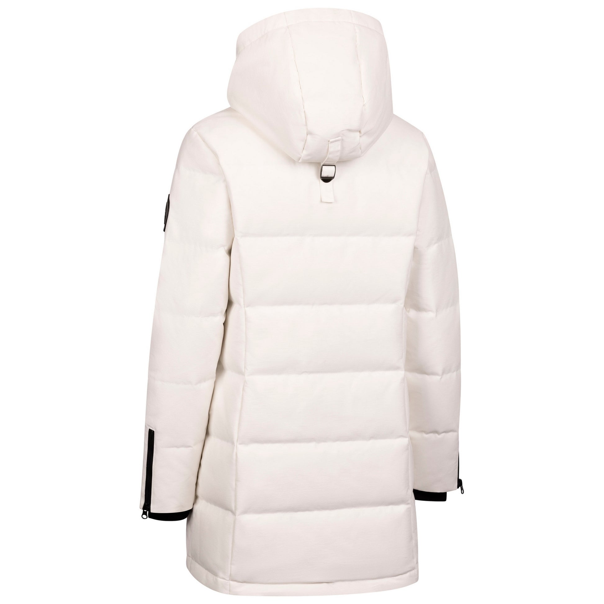 White - Back - Trespass Womens-Ladies Lainey DLX Down Jacket