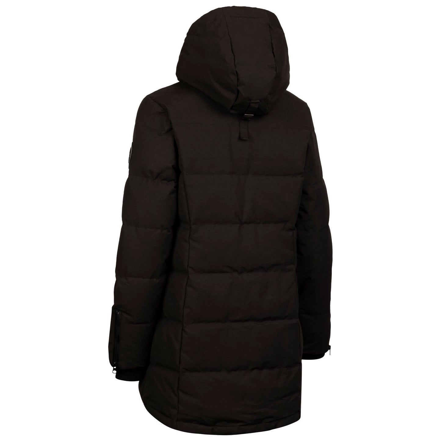 Black - Back - Trespass Womens-Ladies Lainey DLX Down Jacket