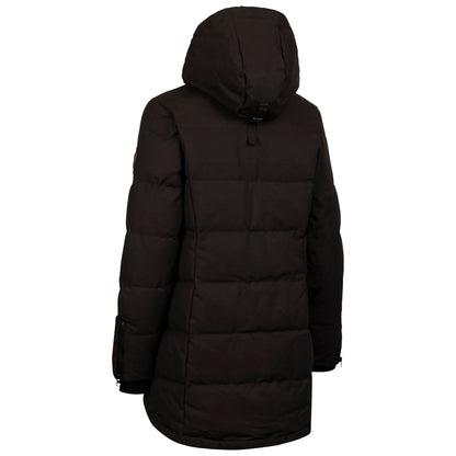 Black - Back - Trespass Womens-Ladies Lainey DLX Down Jacket