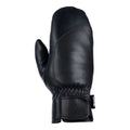 Black - Front - Trespass Womens-Ladies Fabiola Sherpa Lined Logo Mittens