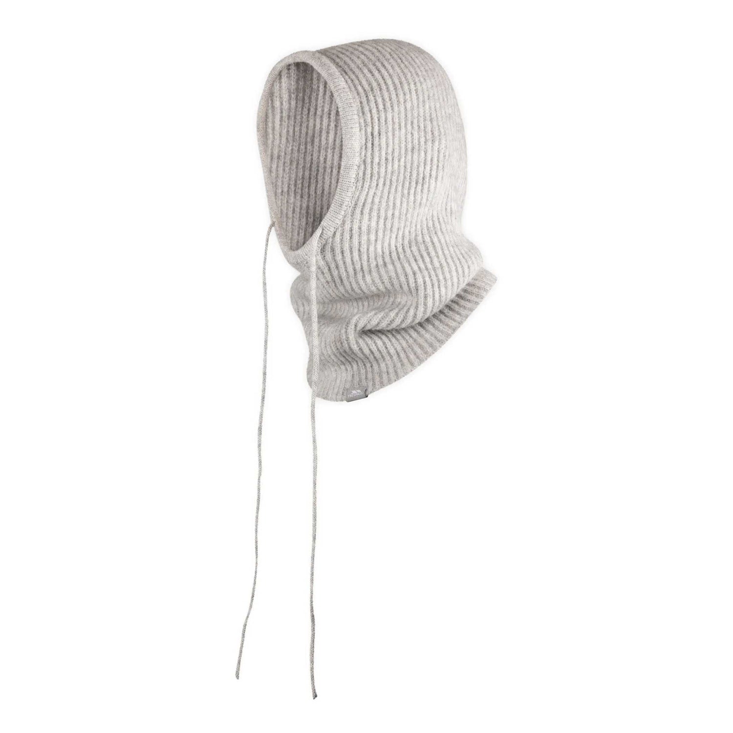 Heather Grey - Back - Trespass Womens-Ladies Miraan Logo Knitted Balaclava