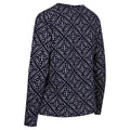 Navy - Back - Trespass Womens-Ladies Daniela Patterned Long-Sleeved Top