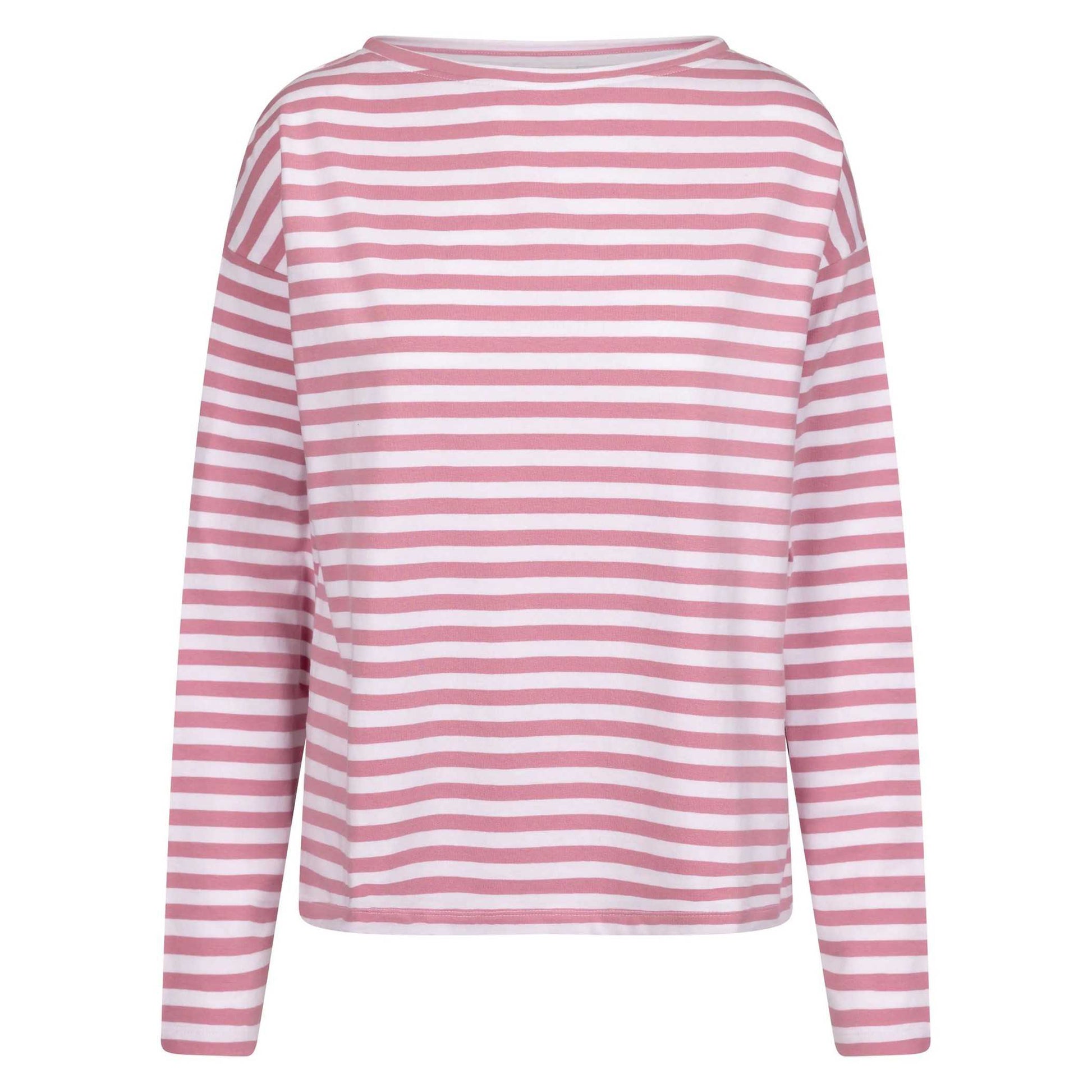 Pink Haze - Front - Trespass Womens-Ladies Thelma Striped Top
