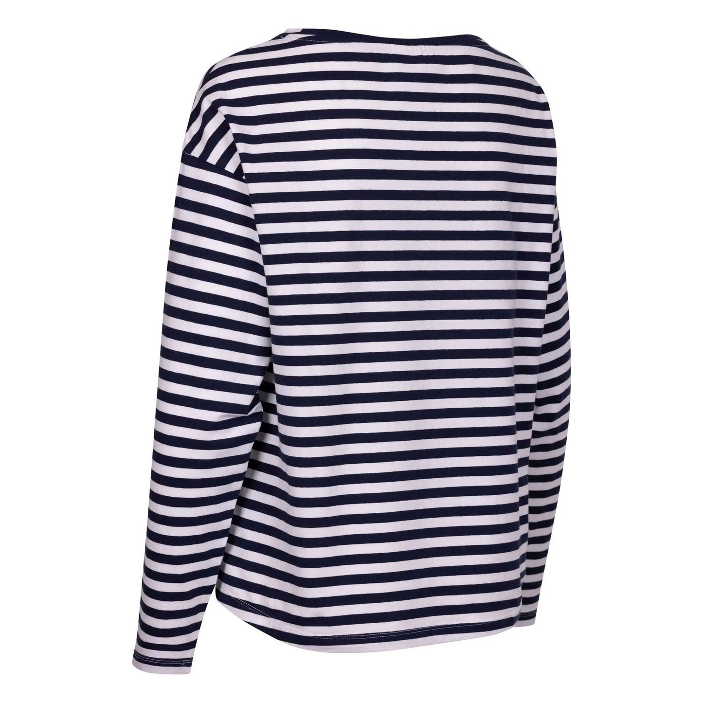 Navy - Back - Trespass Womens-Ladies Thelma Striped Top