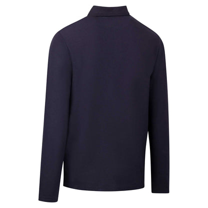 Navy - Back - Trespass Mens Leblanc Long-Sleeved Polo Shirt