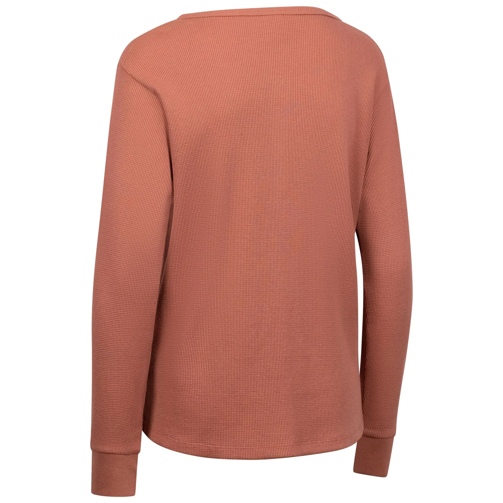 Clay - Back - Trespass Womens-Ladies Morvenna Long-Sleeved Top