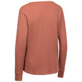Clay - Back - Trespass Womens-Ladies Morvenna Long-Sleeved Top