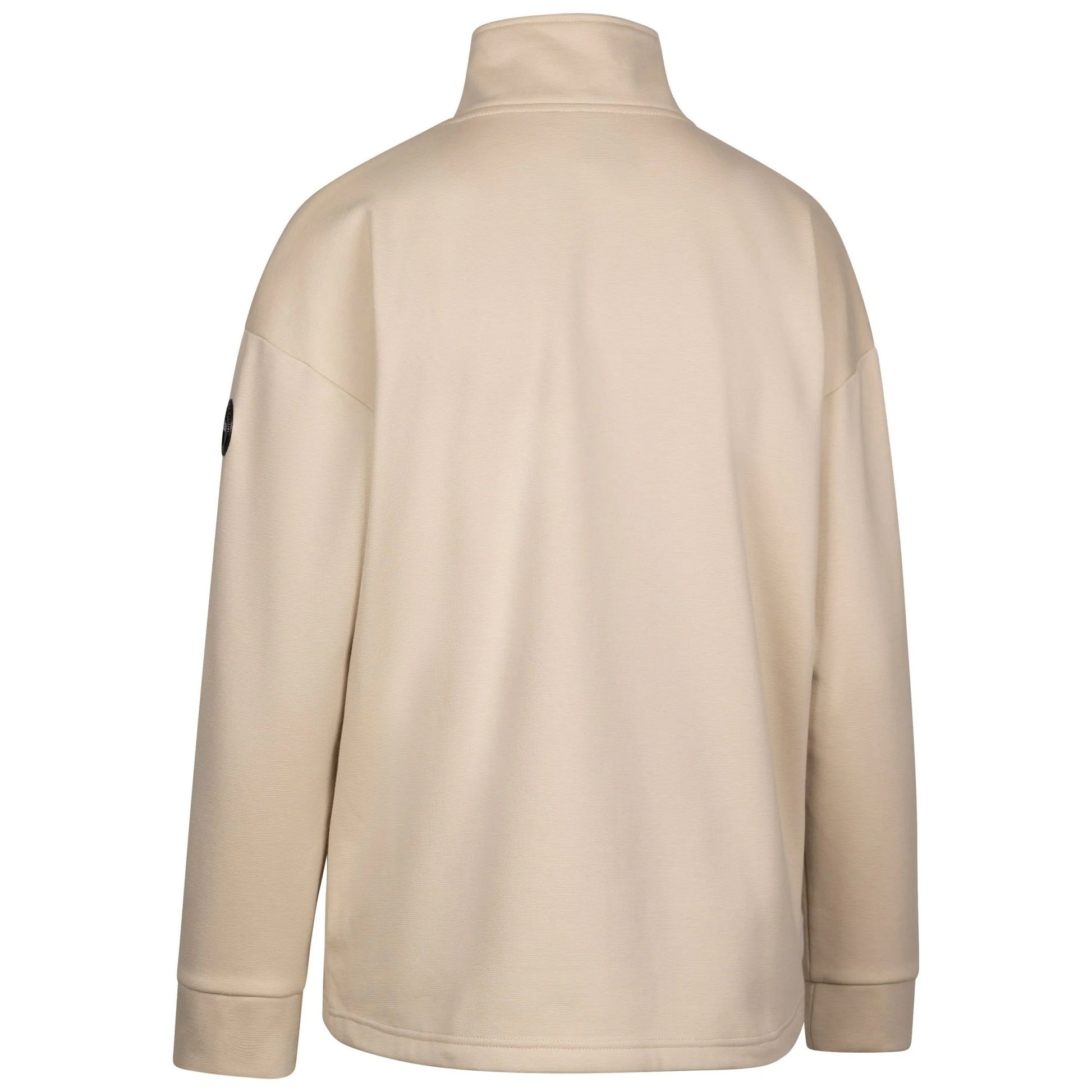 Soft Stone - Back - Trespass Womens-Ladies Siobhan DLX Fleece Top