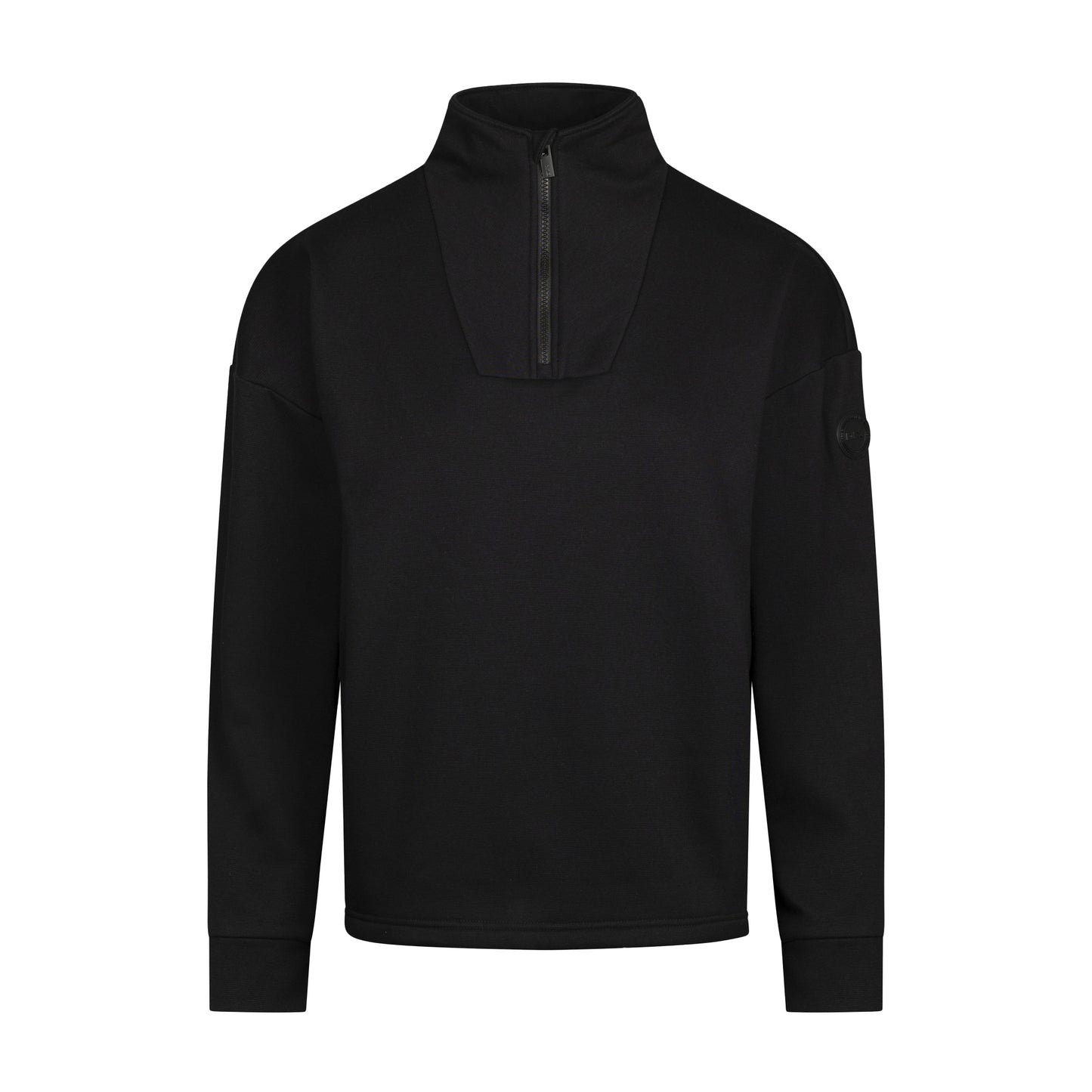 Black - Front - Trespass Womens-Ladies Siobhan DLX Fleece Top