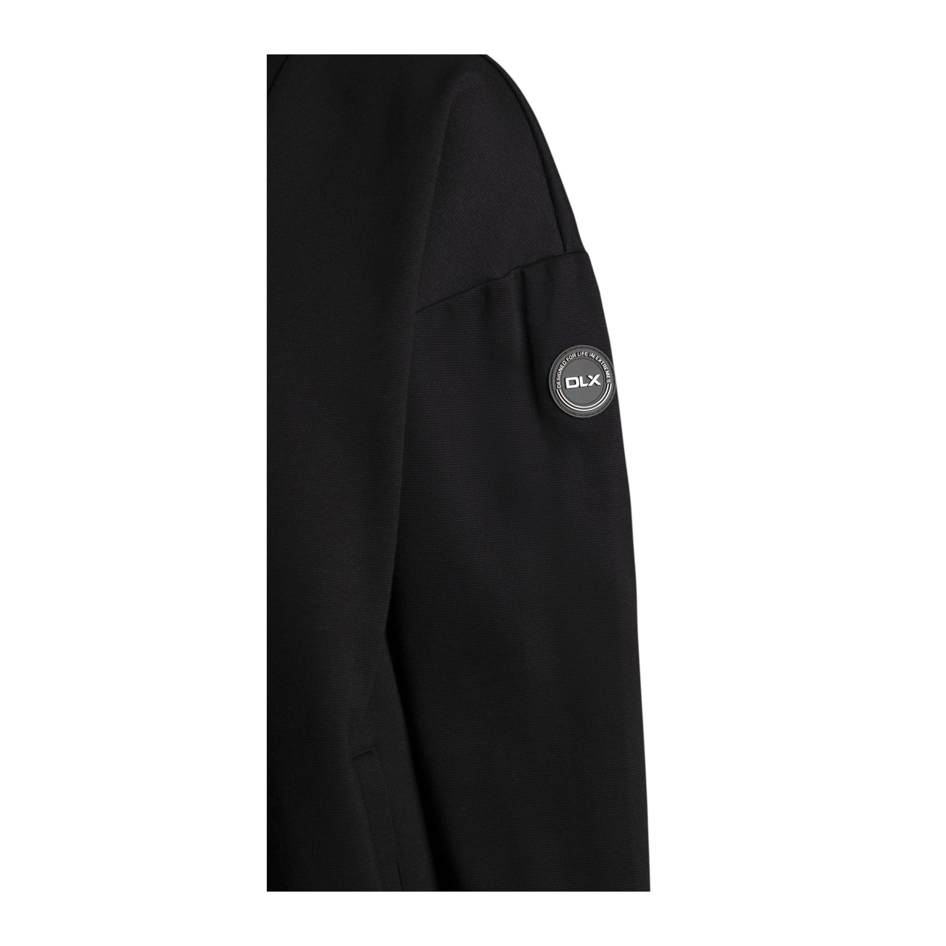 Black - Side - Trespass Womens-Ladies Siobhan DLX Fleece Top