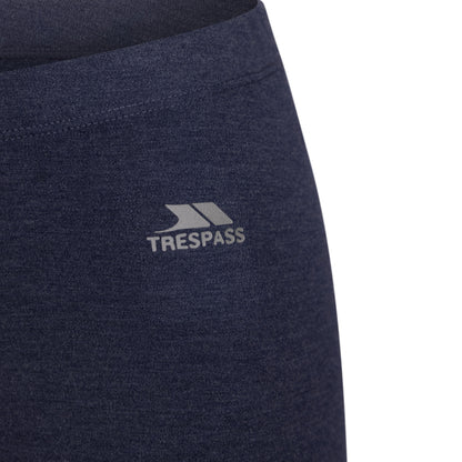 Bluestone - Side - Trespass Womens-Ladies Astraia Supersoft Base Layer Bottoms