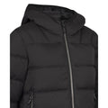 Black - Side - Trespass Womens-Ladies Rollins Hooded Jacket