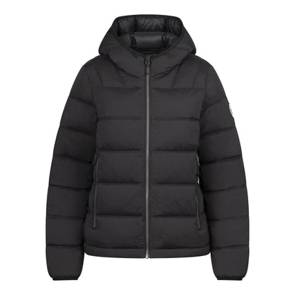 Black - Front - Trespass Womens-Ladies Rollins Hooded Jacket