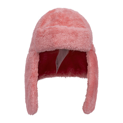 Soft Orange - Front - Trespass Childrens-Kids Twixie Bomber Hat