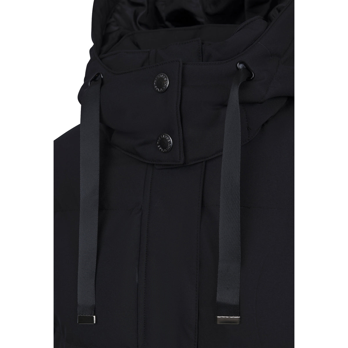 Black - Side - Trespass Womens-Ladies Colter Waterproof Jacket