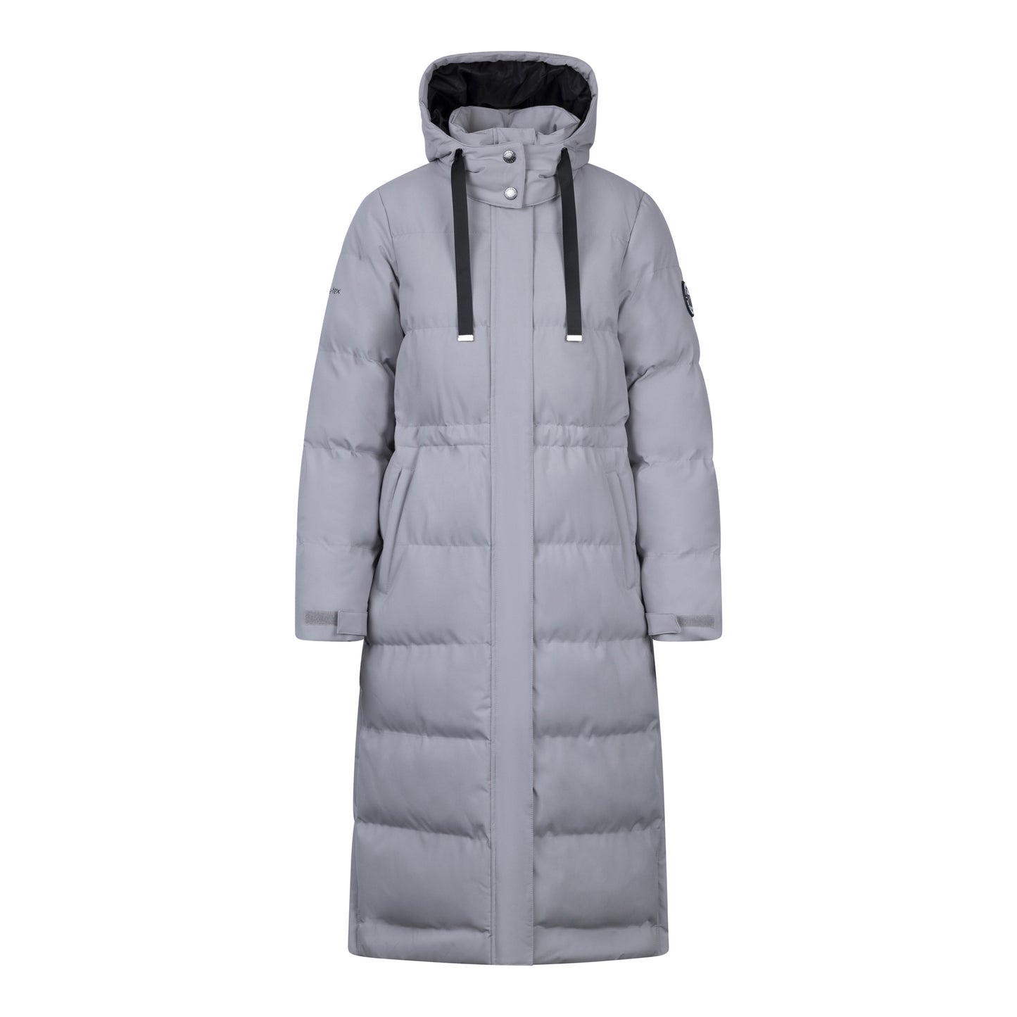 Platinum - Front - Trespass Womens-Ladies Colter Waterproof Jacket