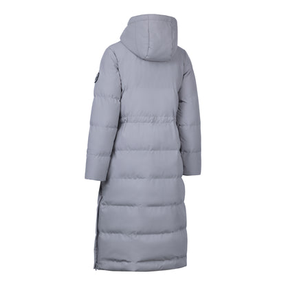 Platinum - Back - Trespass Womens-Ladies Colter Waterproof Jacket