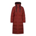 Burnt Sienna - Front - Trespass Womens-Ladies Colter Waterproof Jacket