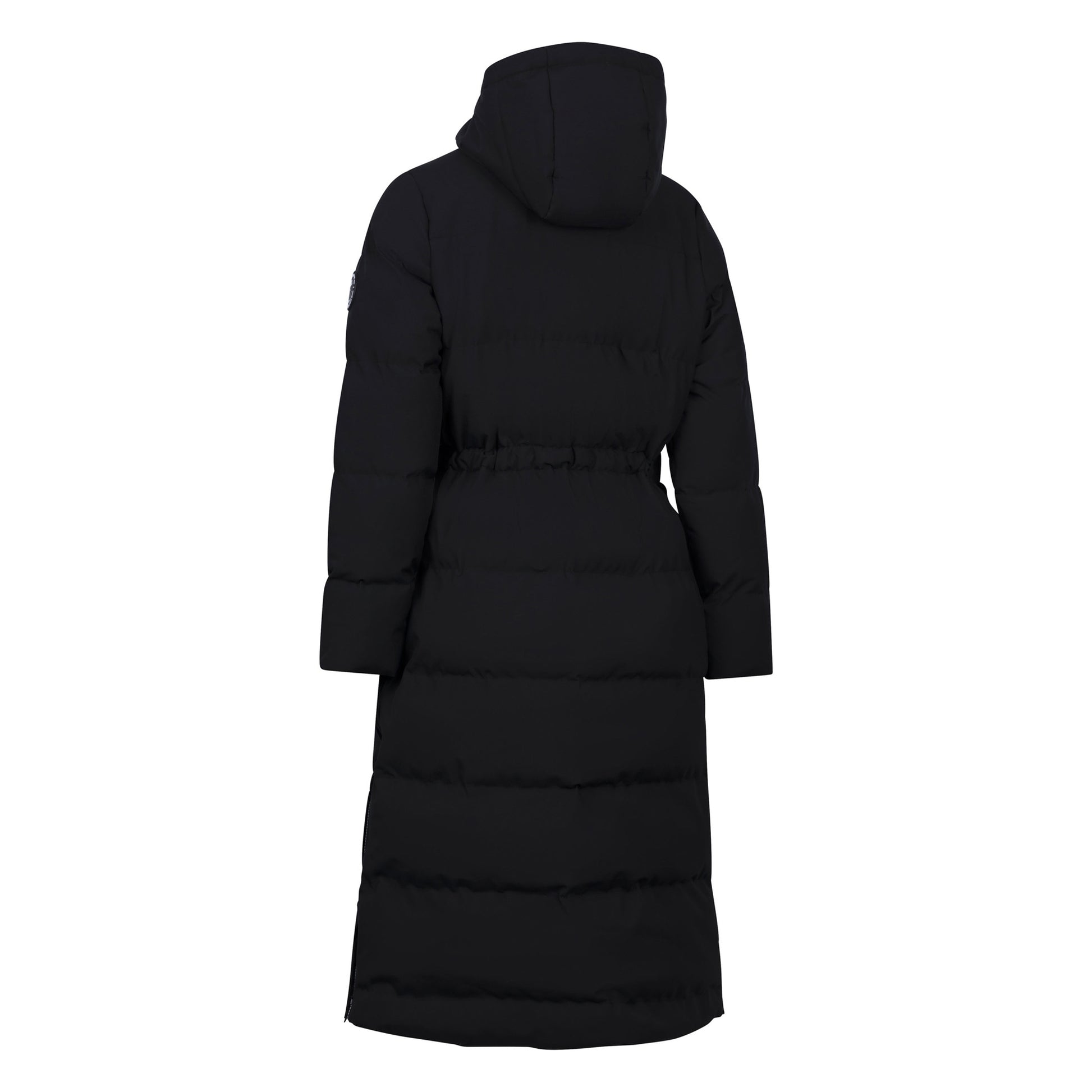 Black - Back - Trespass Womens-Ladies Colter Waterproof Jacket