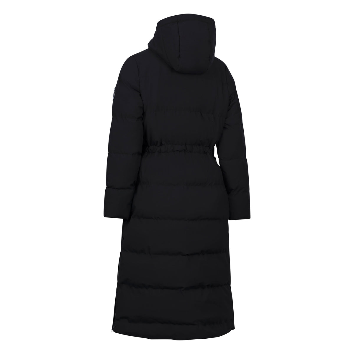 Black - Back - Trespass Womens-Ladies Colter Waterproof Jacket