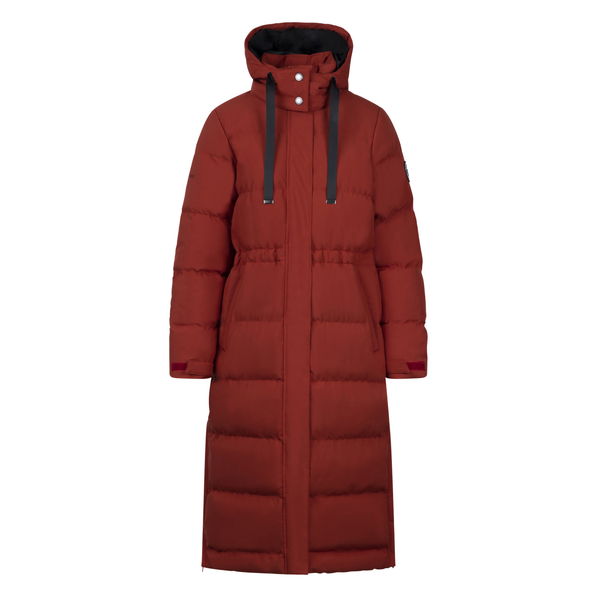 Burnt Sienna - Front - Trespass Womens-Ladies Colter Waterproof Jacket
