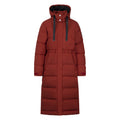 Burnt Sienna - Front - Trespass Womens-Ladies Colter Waterproof Jacket