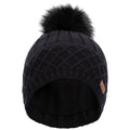 Black - Pack Shot - Trespass Womens-Ladies Sherbet Beanie