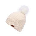 Cream - Front - Trespass Womens-Ladies Sherbet Beanie
