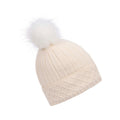 Cream - Back - Trespass Womens-Ladies Sherbet Beanie