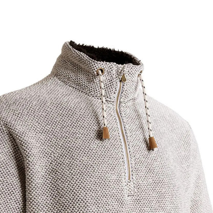 Off White - Side - Trespass Mens Kilda Sweater Top