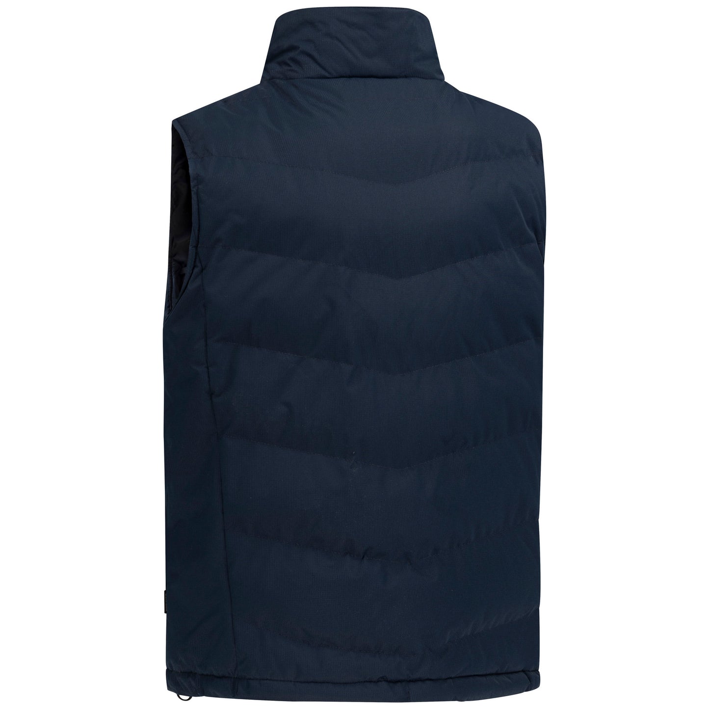 Navy - Back - Trespass Mens Brecker Padded Gilet