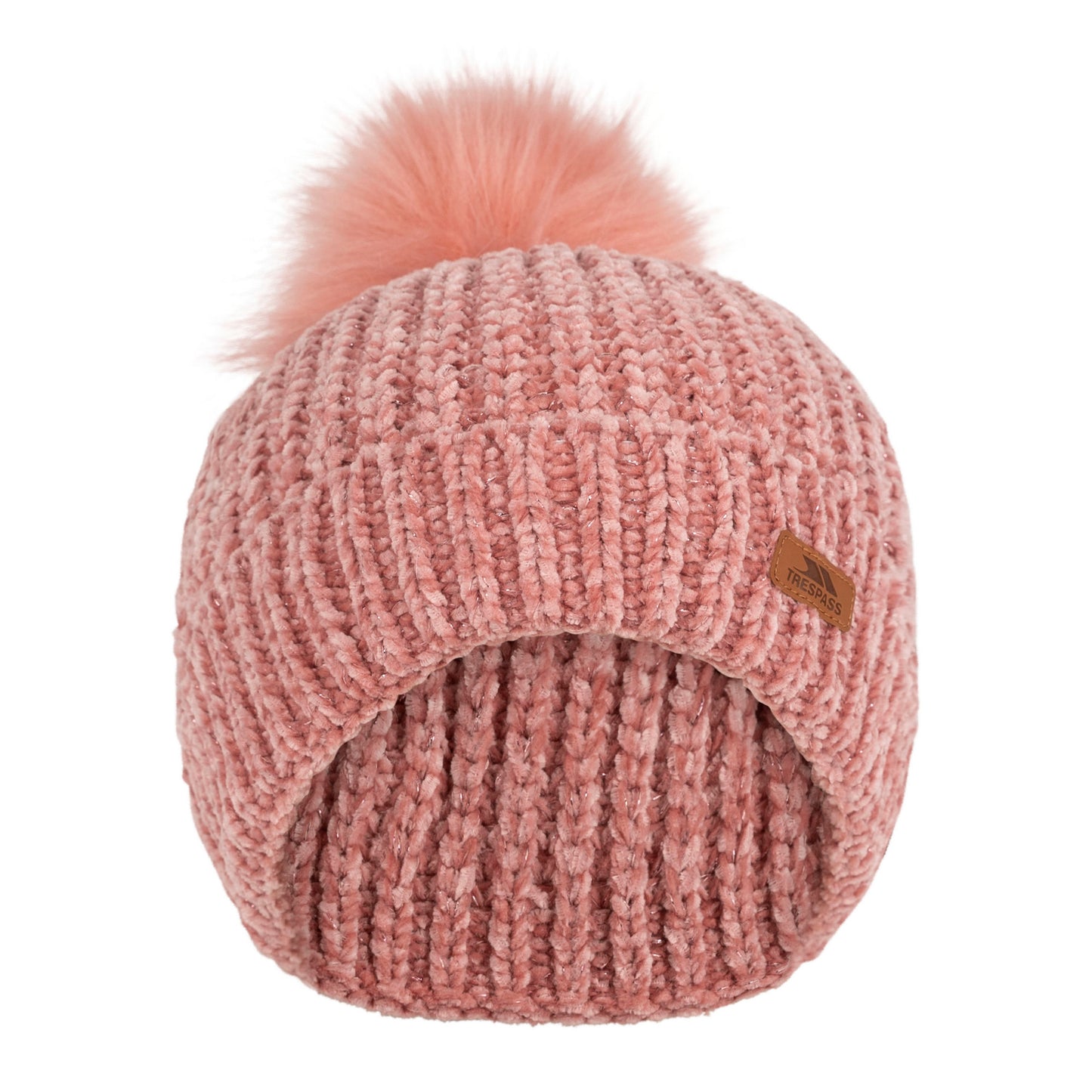Pink - Back - Trespass Childrens-Kids Sparow Beanie
